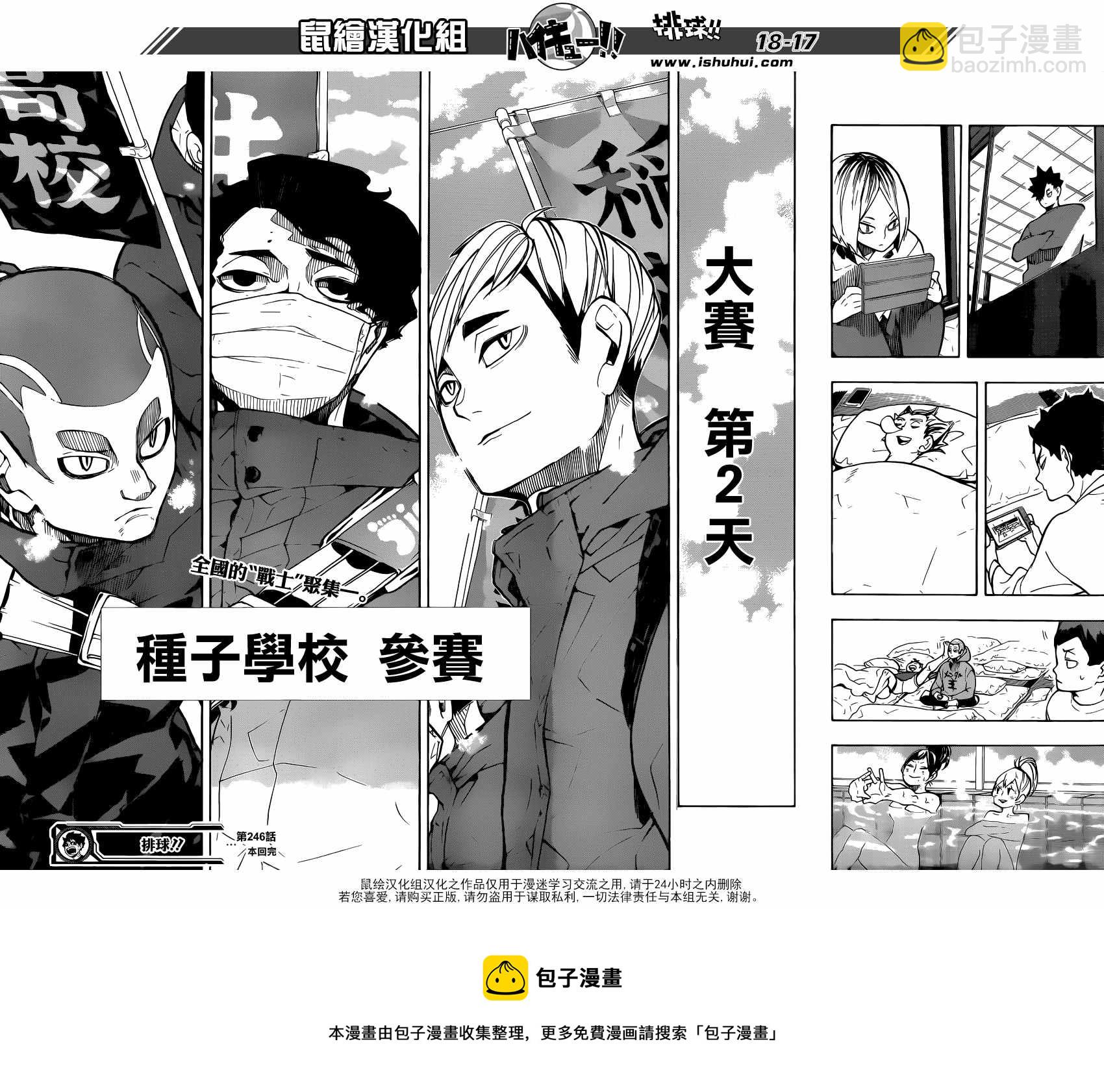 🍝排球少年!! 第246话 第18页