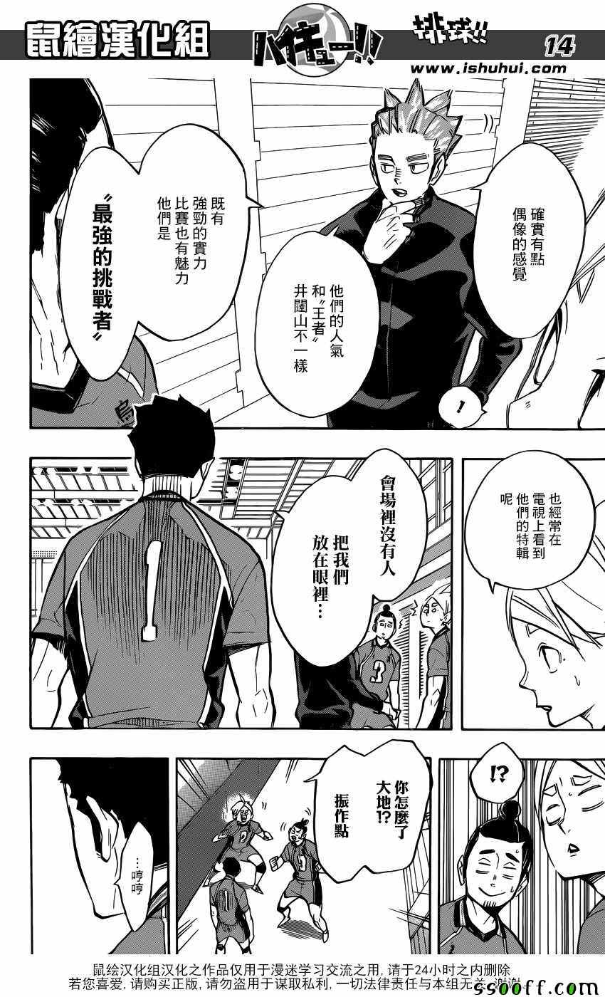 🍝排球少年!! 第248话 第14页