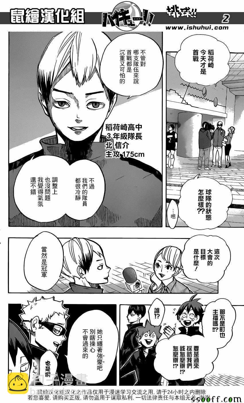 🍝排球少年!! 第248话 第2页