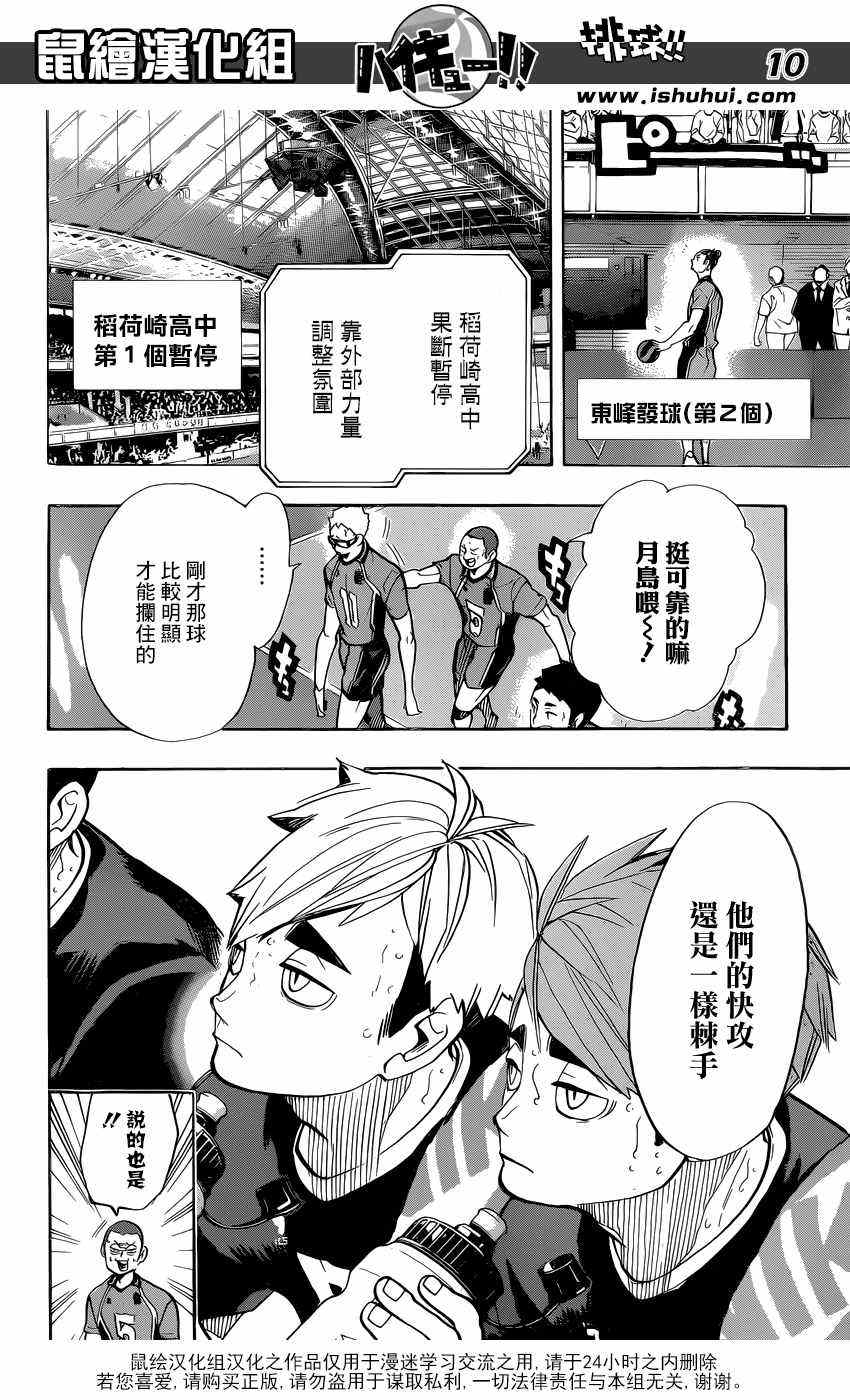 🍝排球少年!! 第256话 第10页