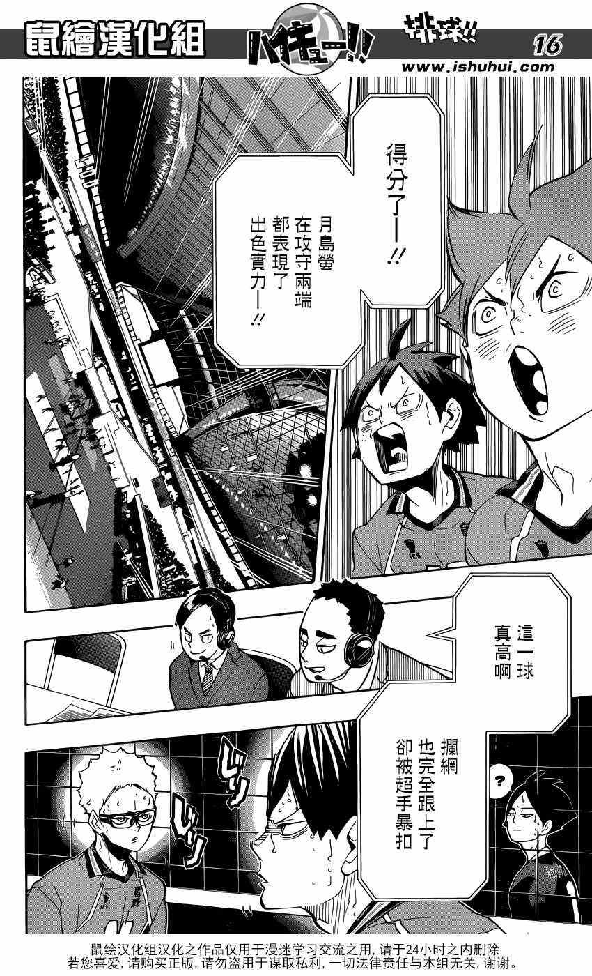 🍝排球少年!! 第256话 第15页