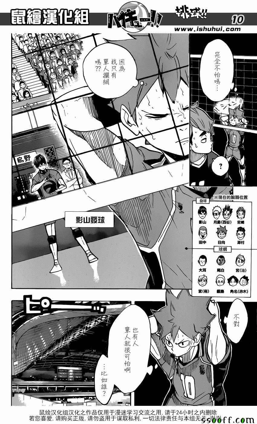 🍝排球少年!! 第258话 第10页