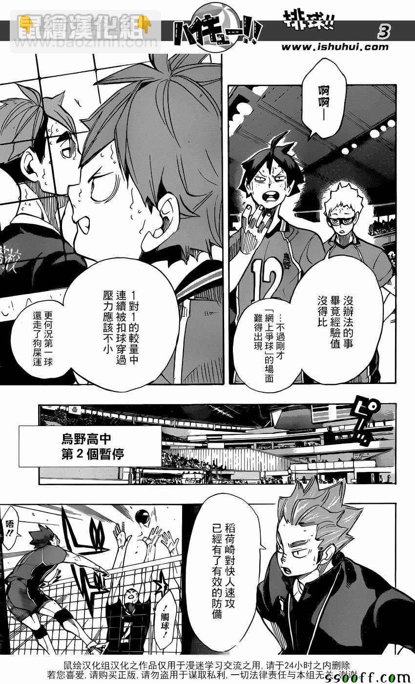 🍝排球少年!! 第258话 第3页