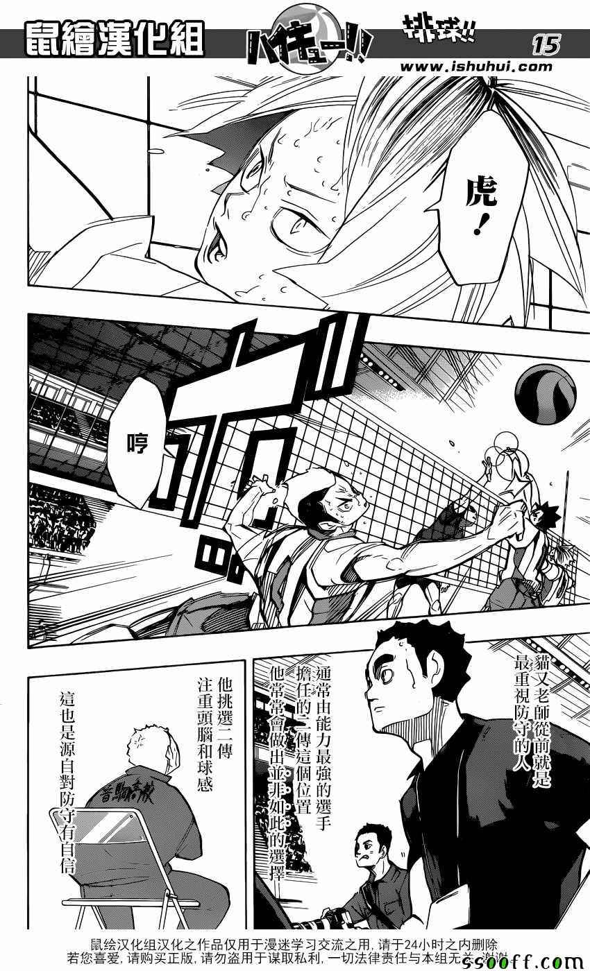 🍝排球少年!! 第266话 第15页