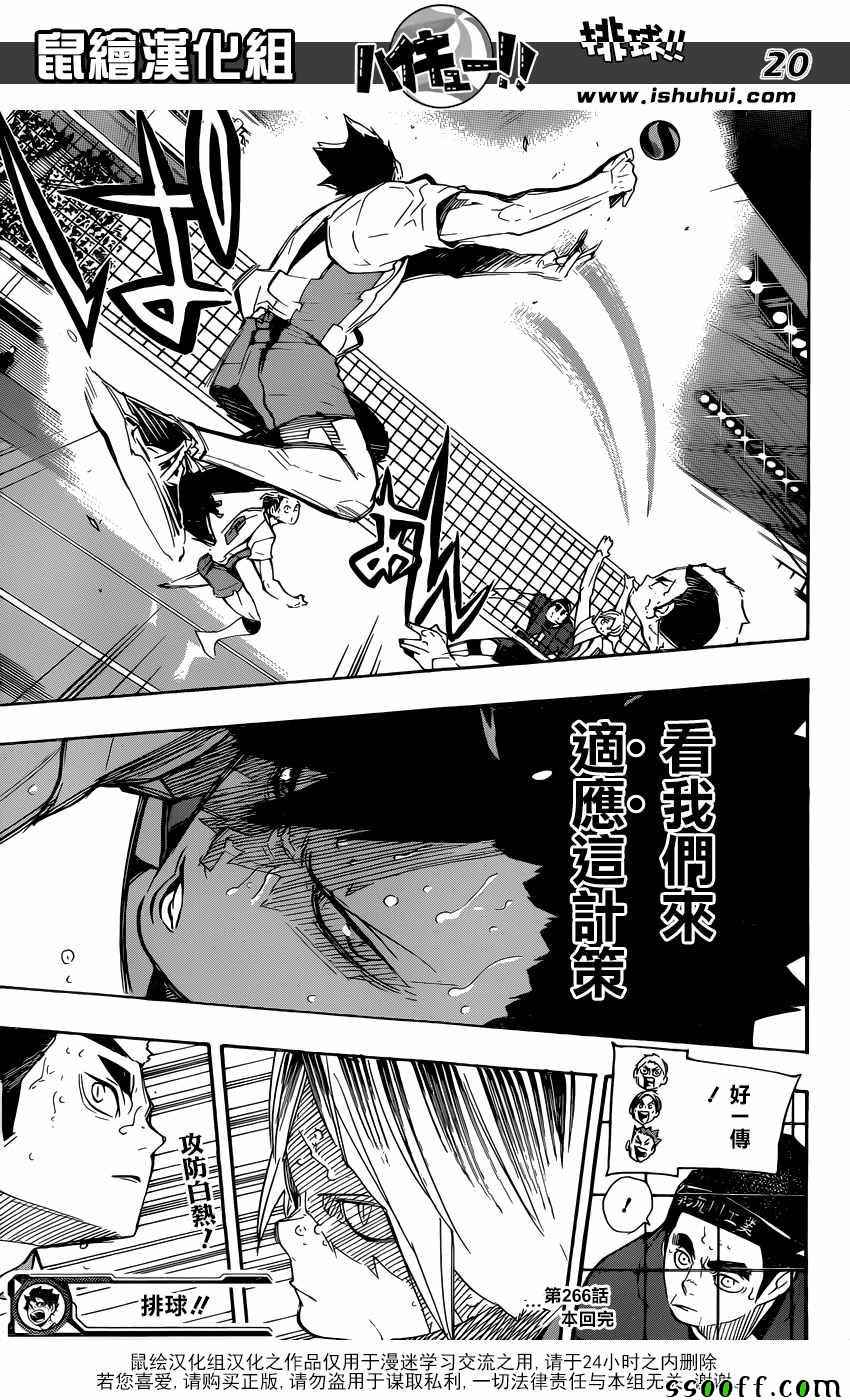 🍝排球少年!! 第266话 第20页