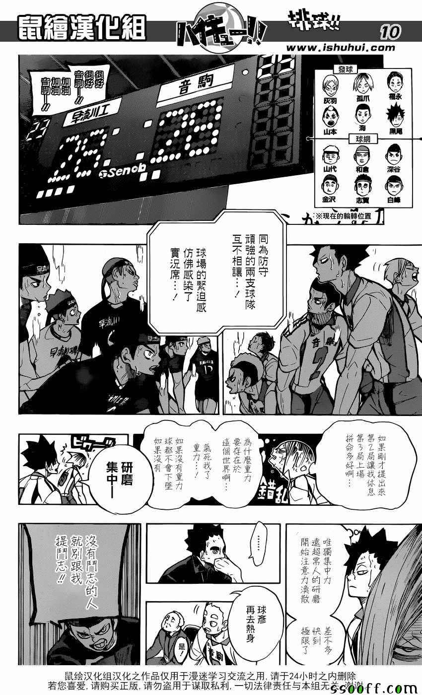 🍝排球少年!! 第268话 第10页