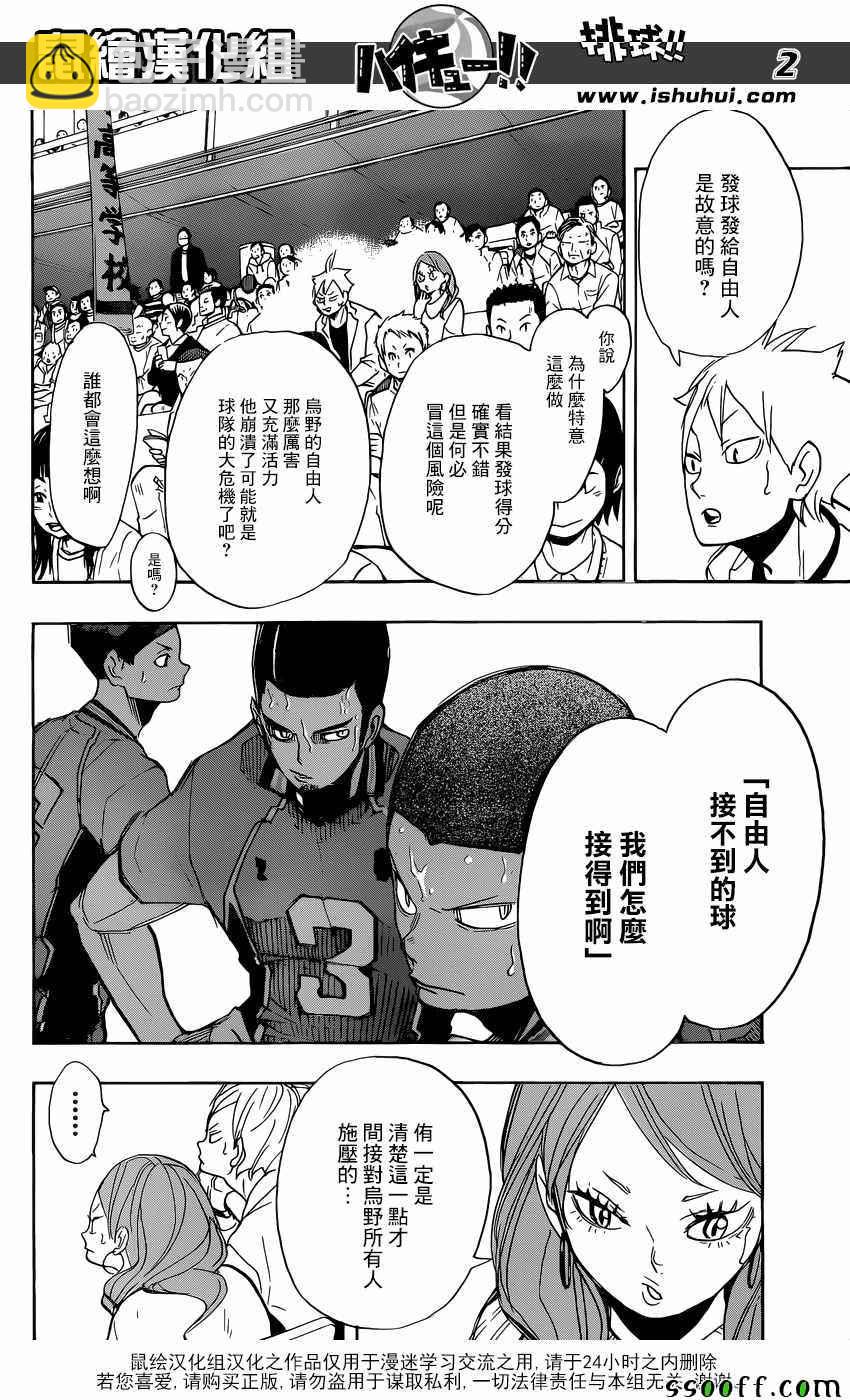 🍝排球少年!! 第270话 第2页