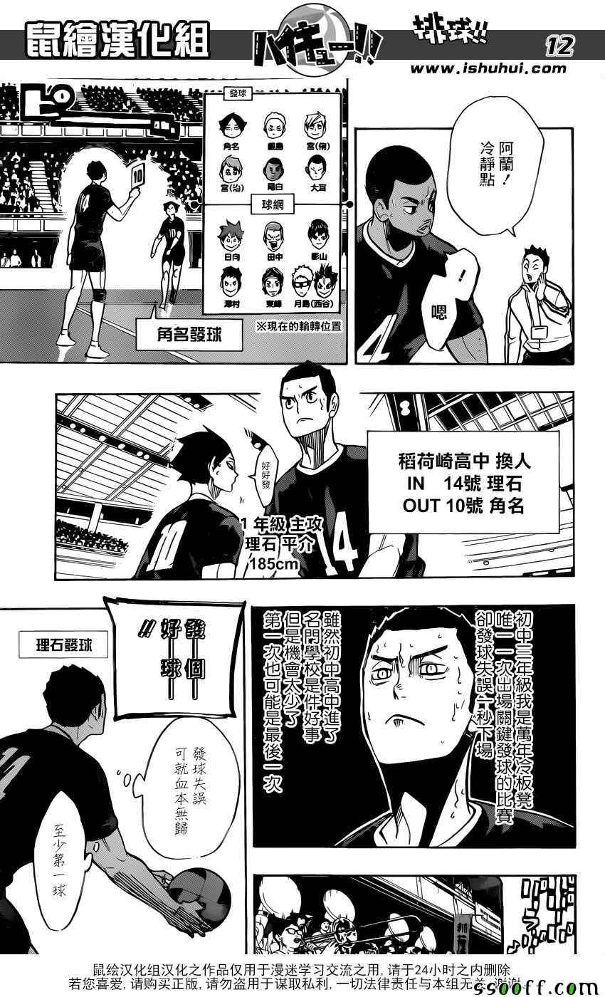 🍝排球少年!! 第272话 第12页