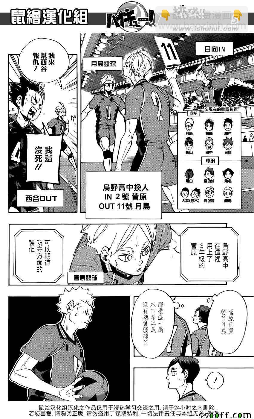🍝排球少年!! 第272话 第5页