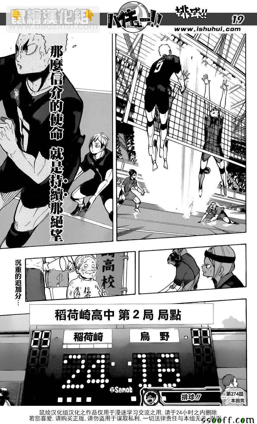 🍝排球少年!! 第274话 第18页