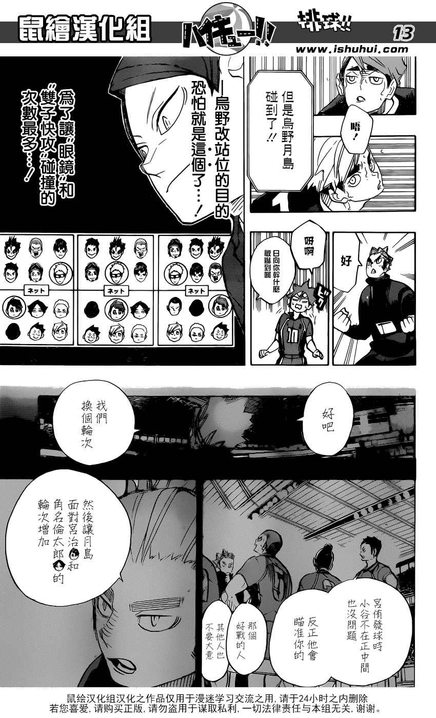 🍝排球少年!! 第276话 第13页