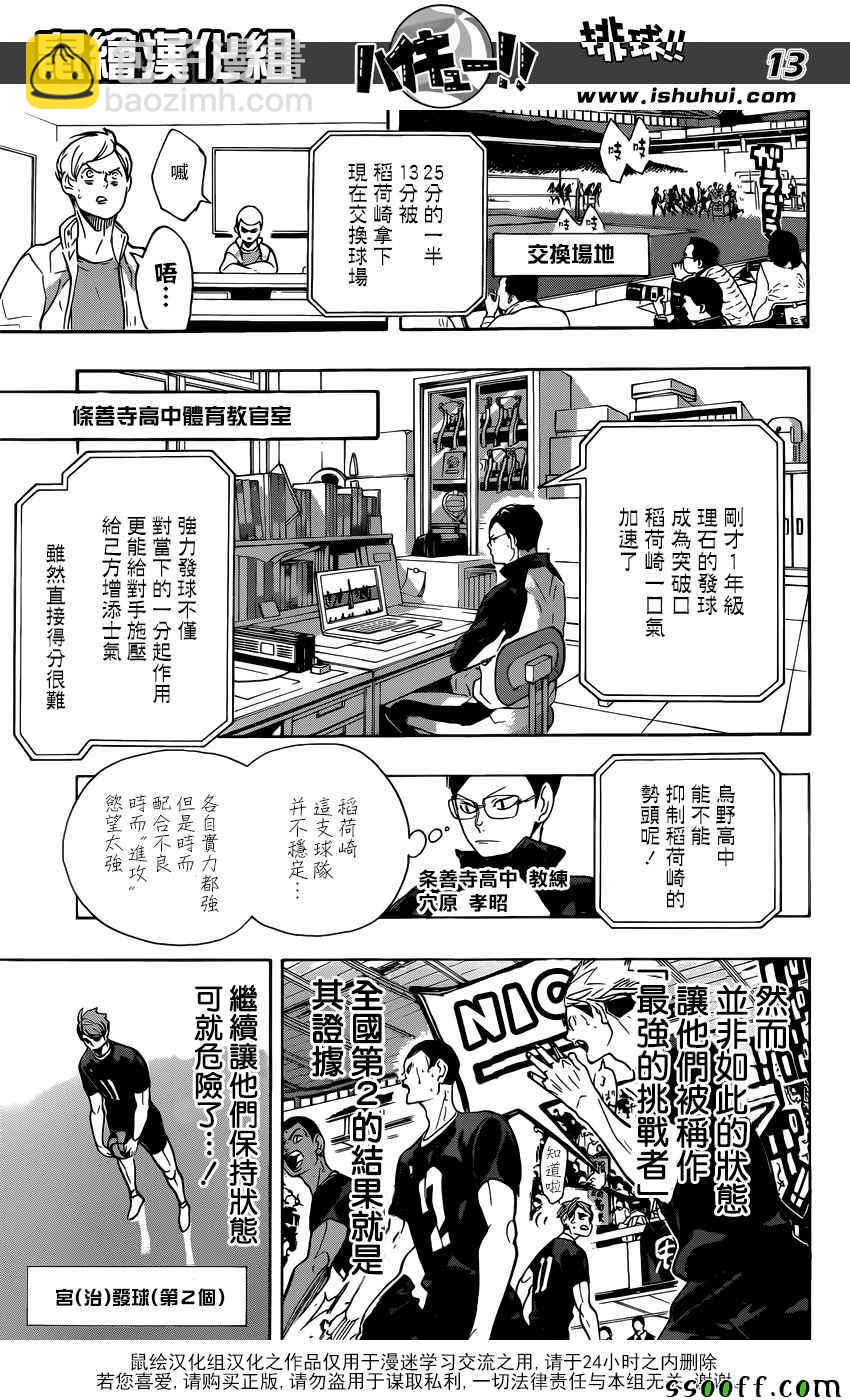 🍝排球少年!! 第280话 第13页