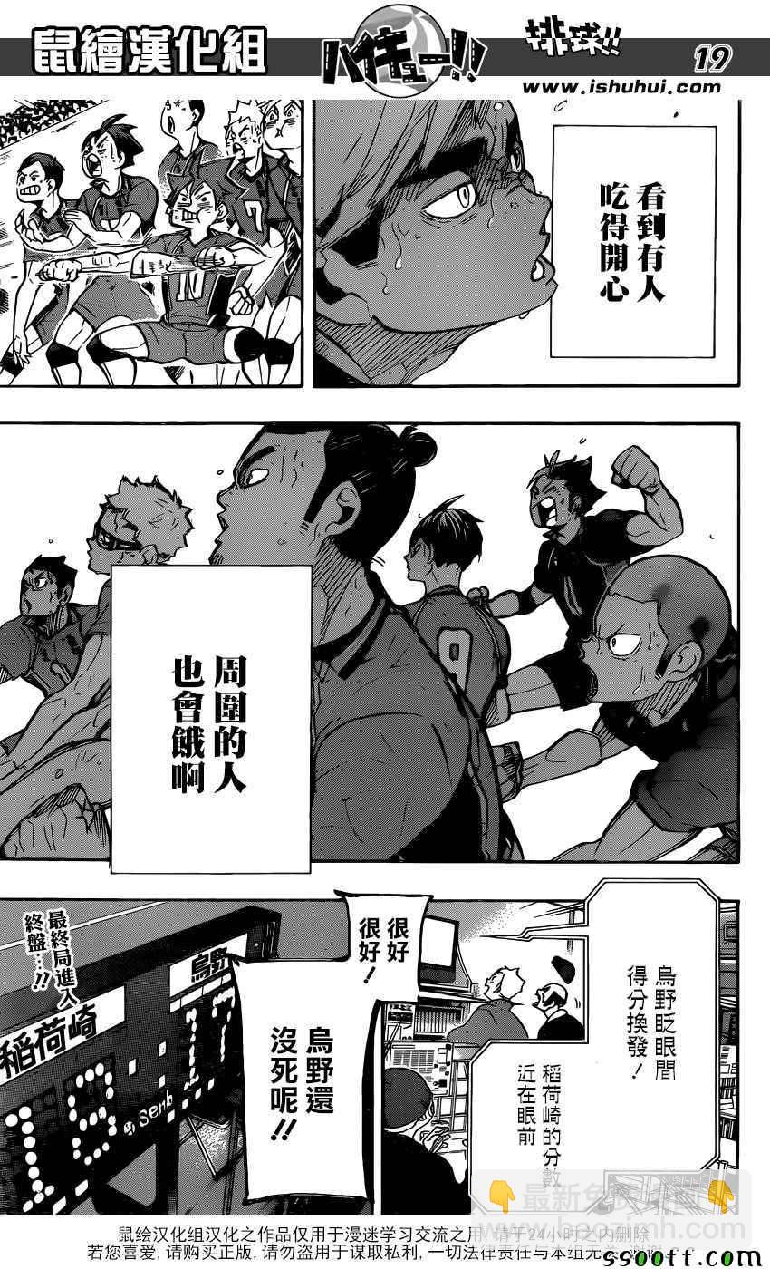 🍝排球少年!! 第282话 第19页