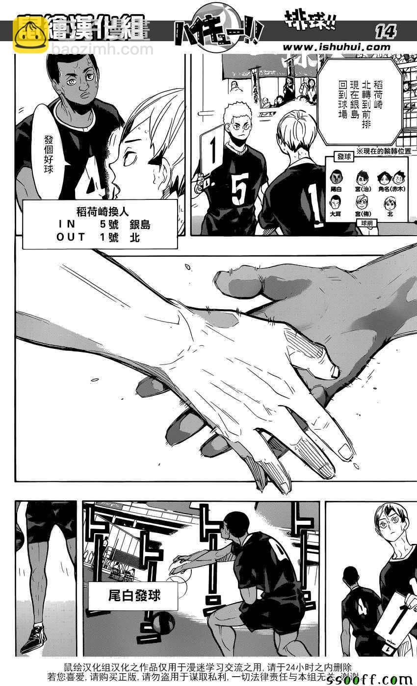 🍝排球少年!! 第284话 第13页