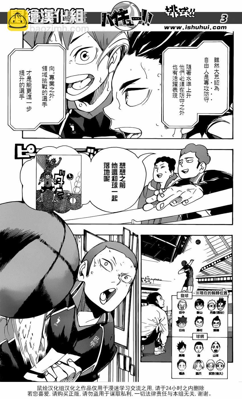 🍝排球少年!! 第296话 第4页