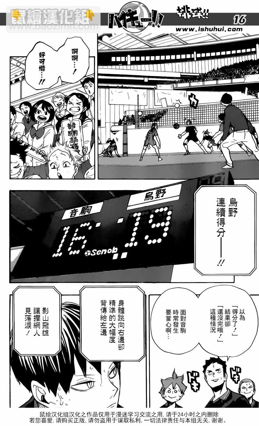 🍝排球少年!! 第300话 第15页