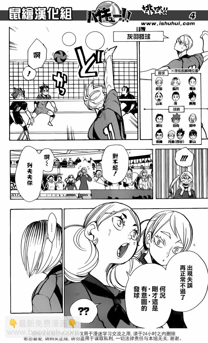 🍝排球少年!! 第300话 第5页