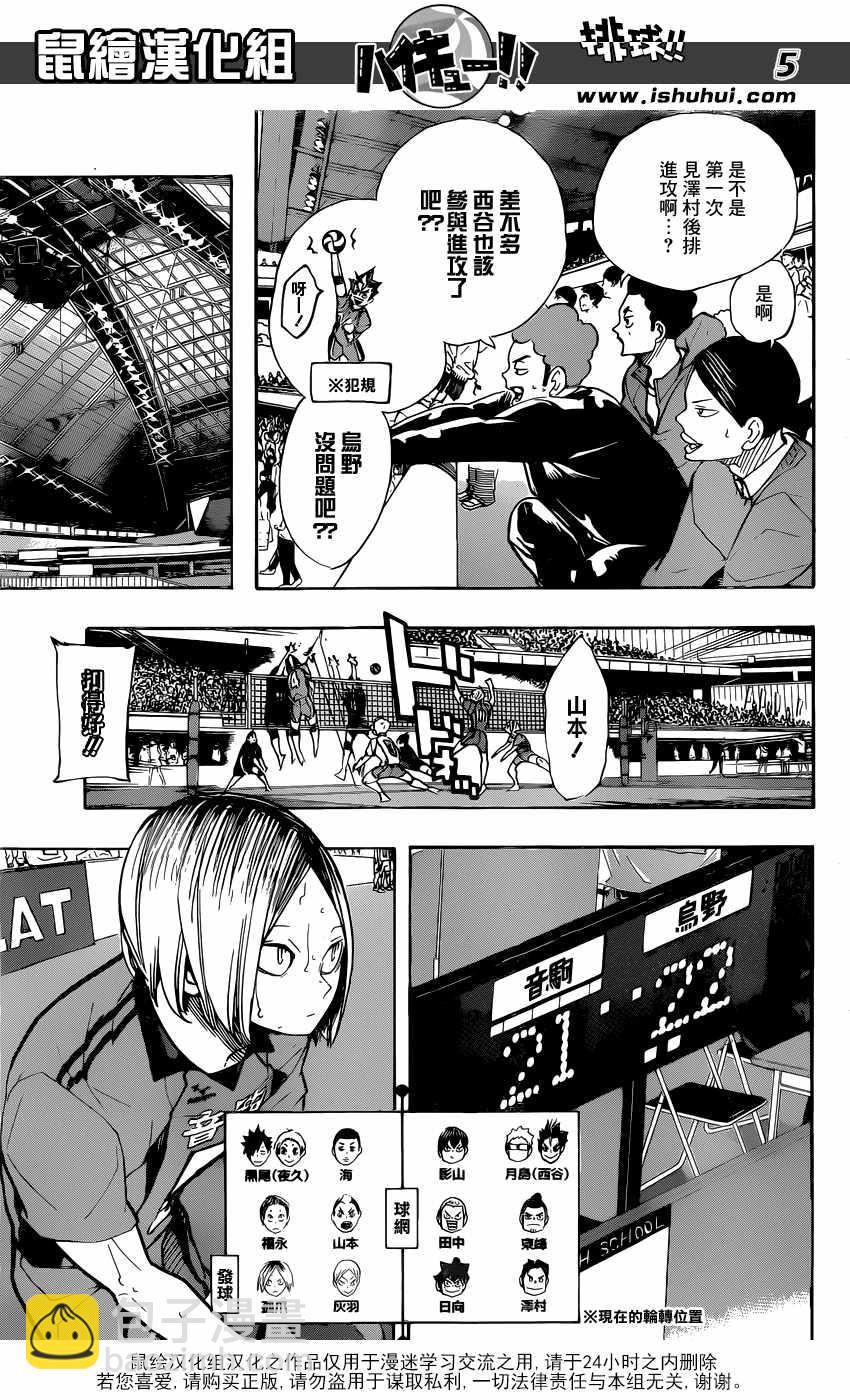 🍝排球少年!! 第302话 第6页