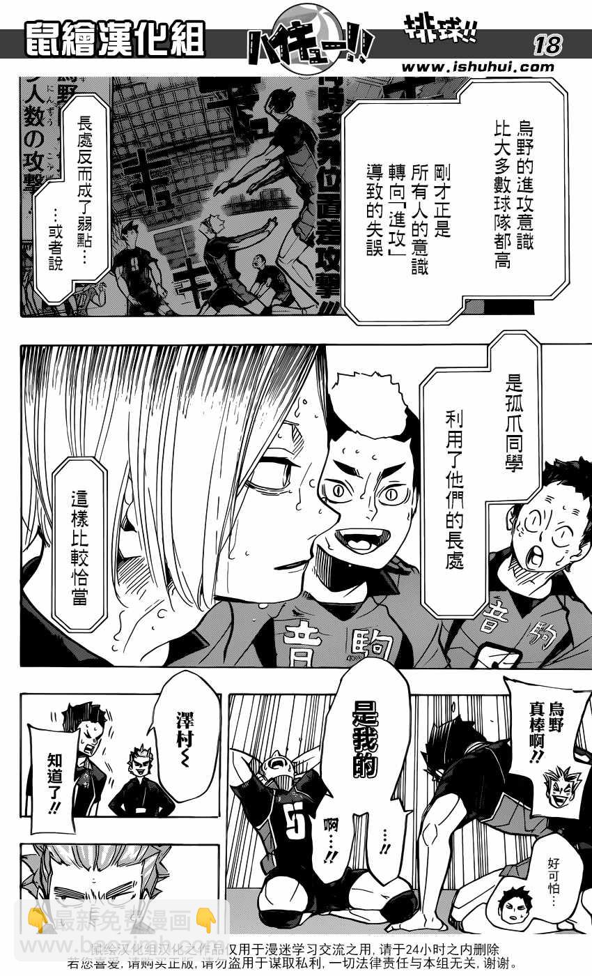 🍝排球少年!! 第304话 第17页