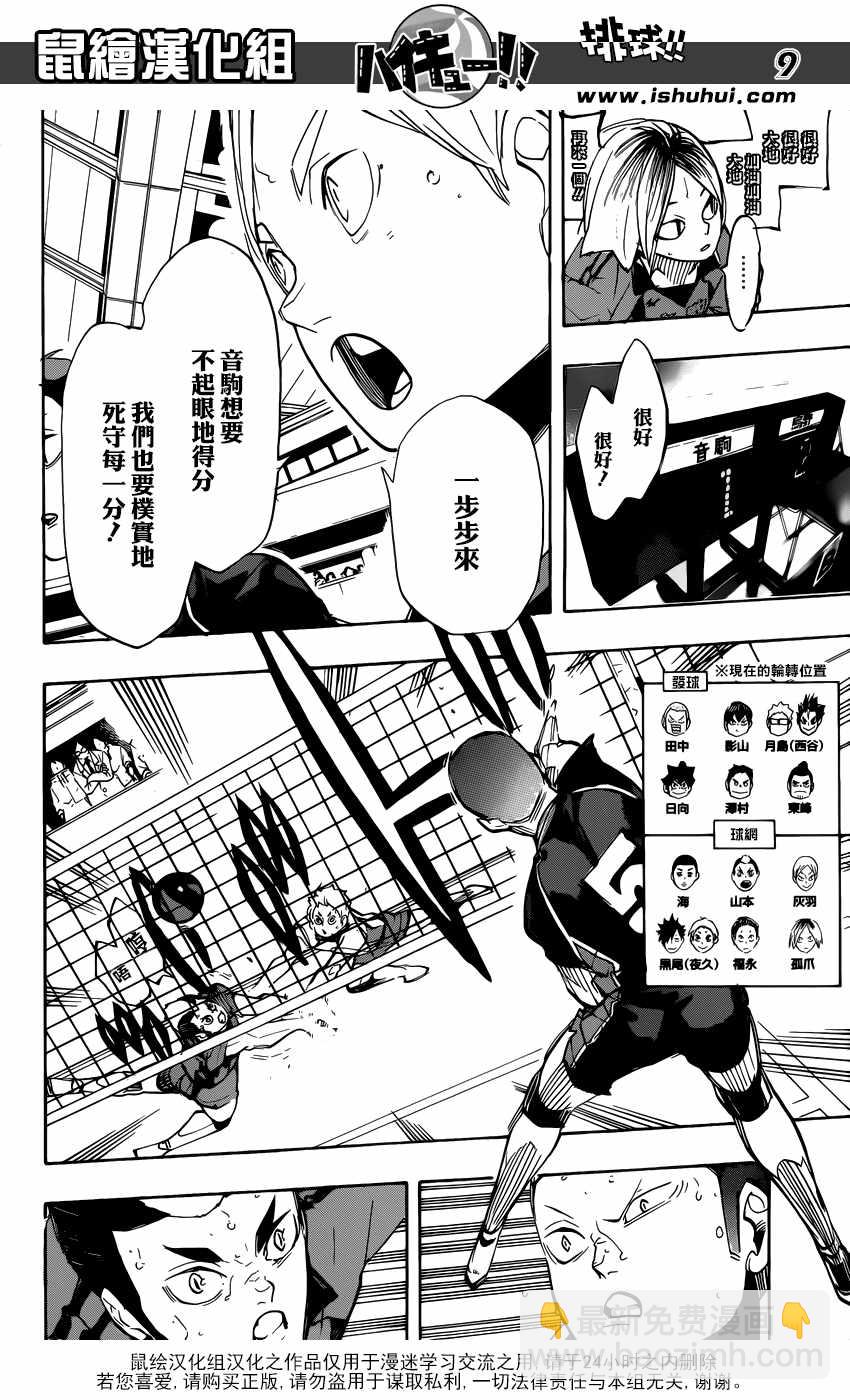 🍝排球少年!! 第306话 第10页