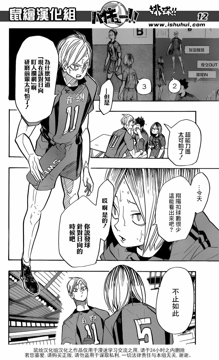 🍝排球少年!! 第310话 第11页