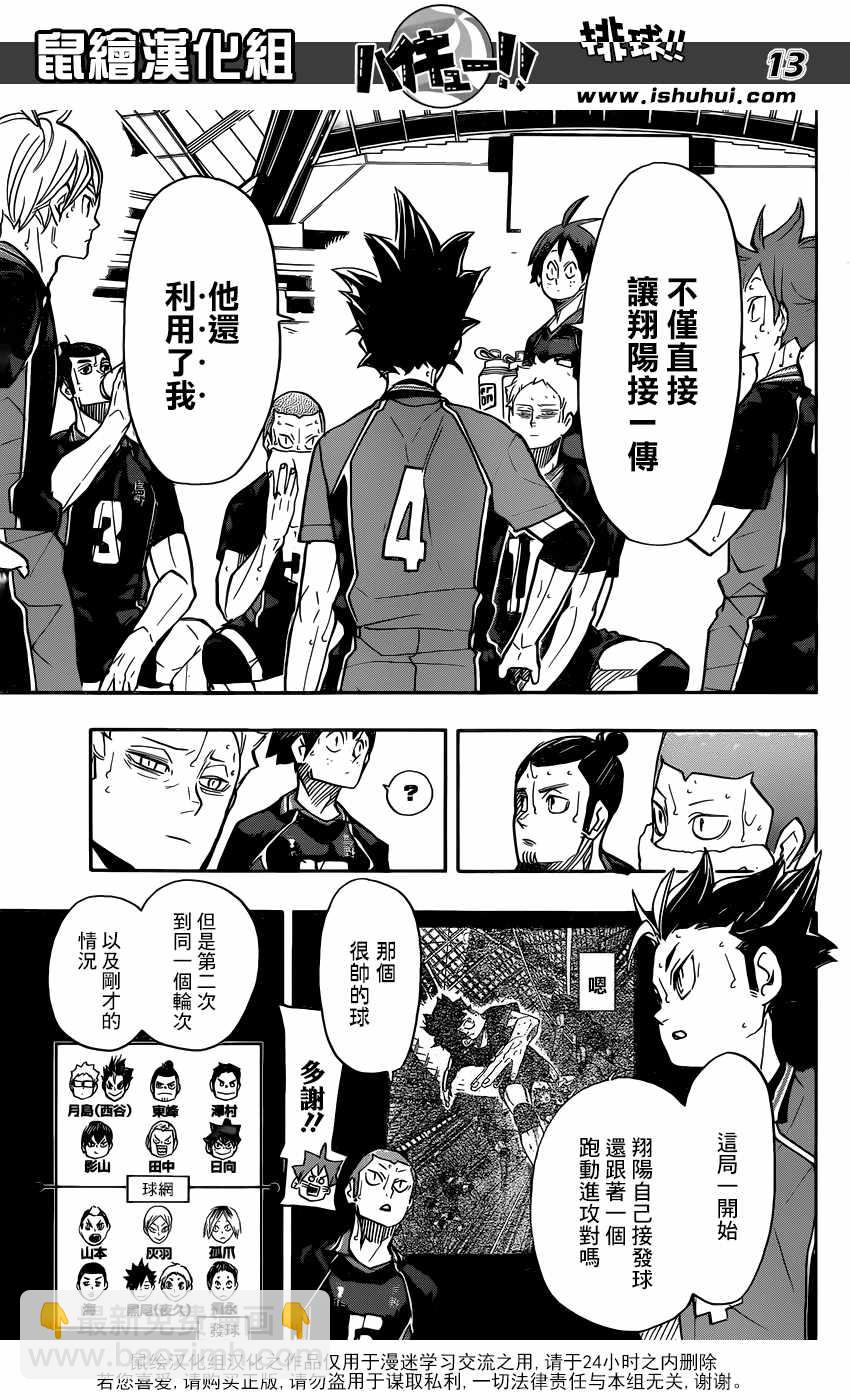 🍝排球少年!! 第310话 第12页
