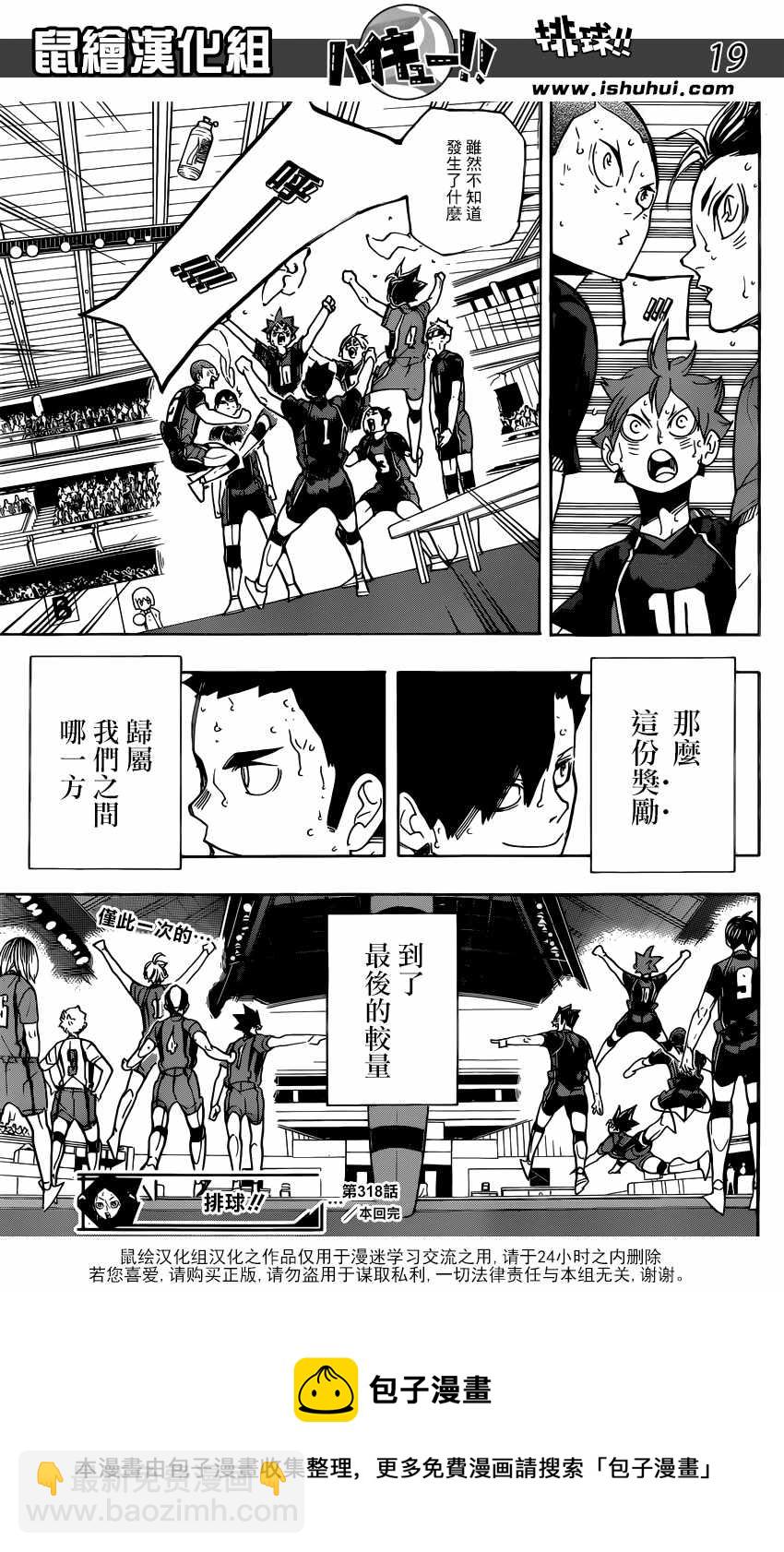 🍝排球少年!! 第318话 第20页