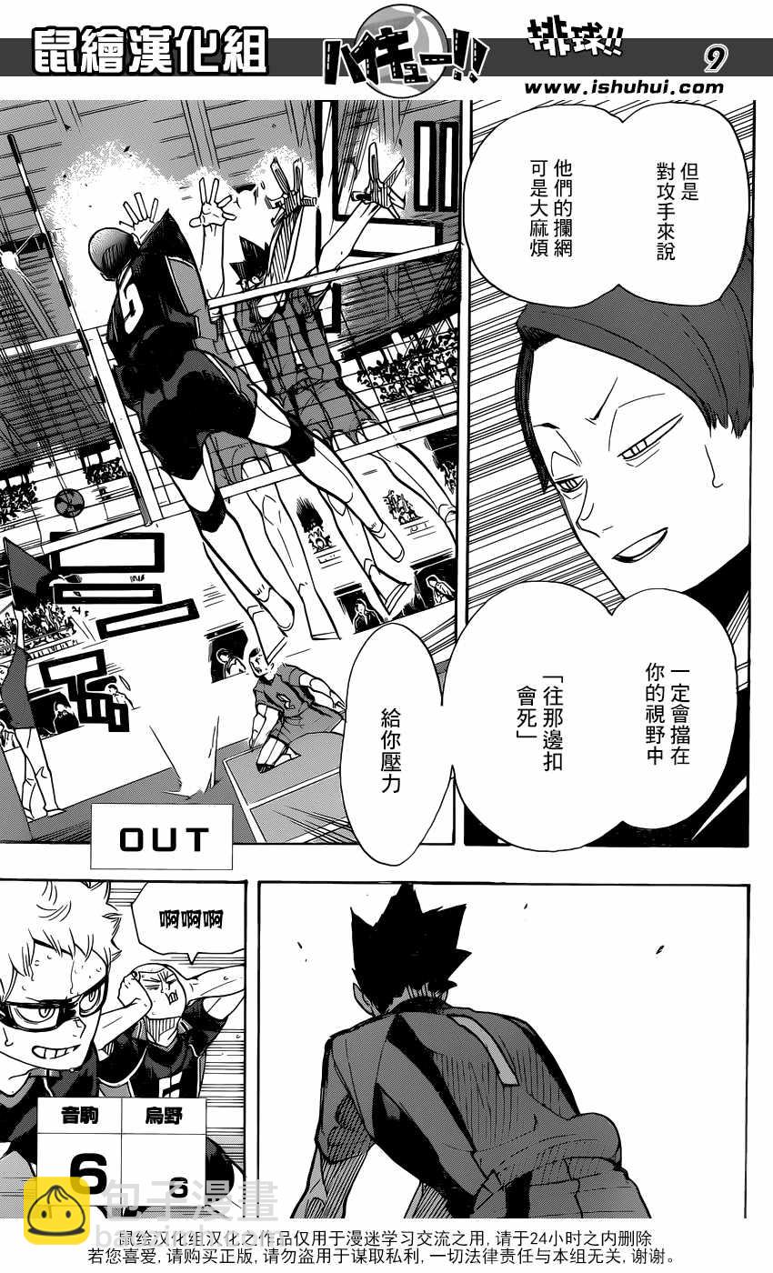 🍝排球少年!! 第320话 第9页