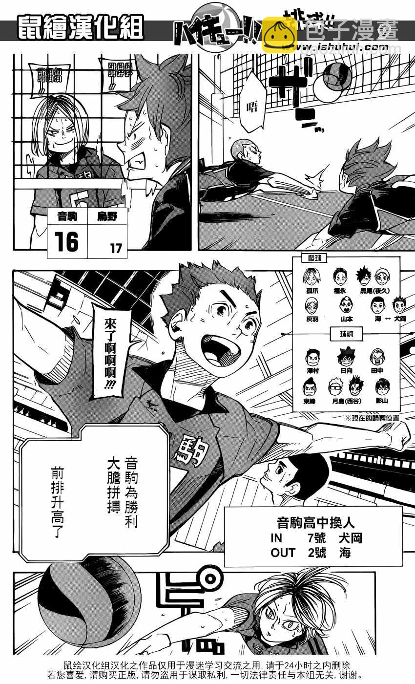🍝排球少年!! 第322话 第8页