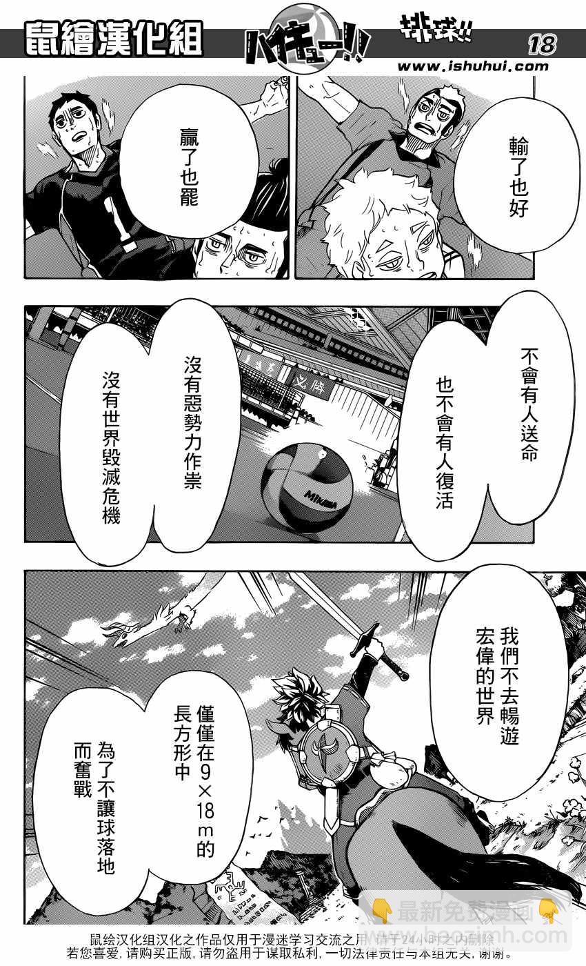 🍝排球少年!! 第324话 第15页