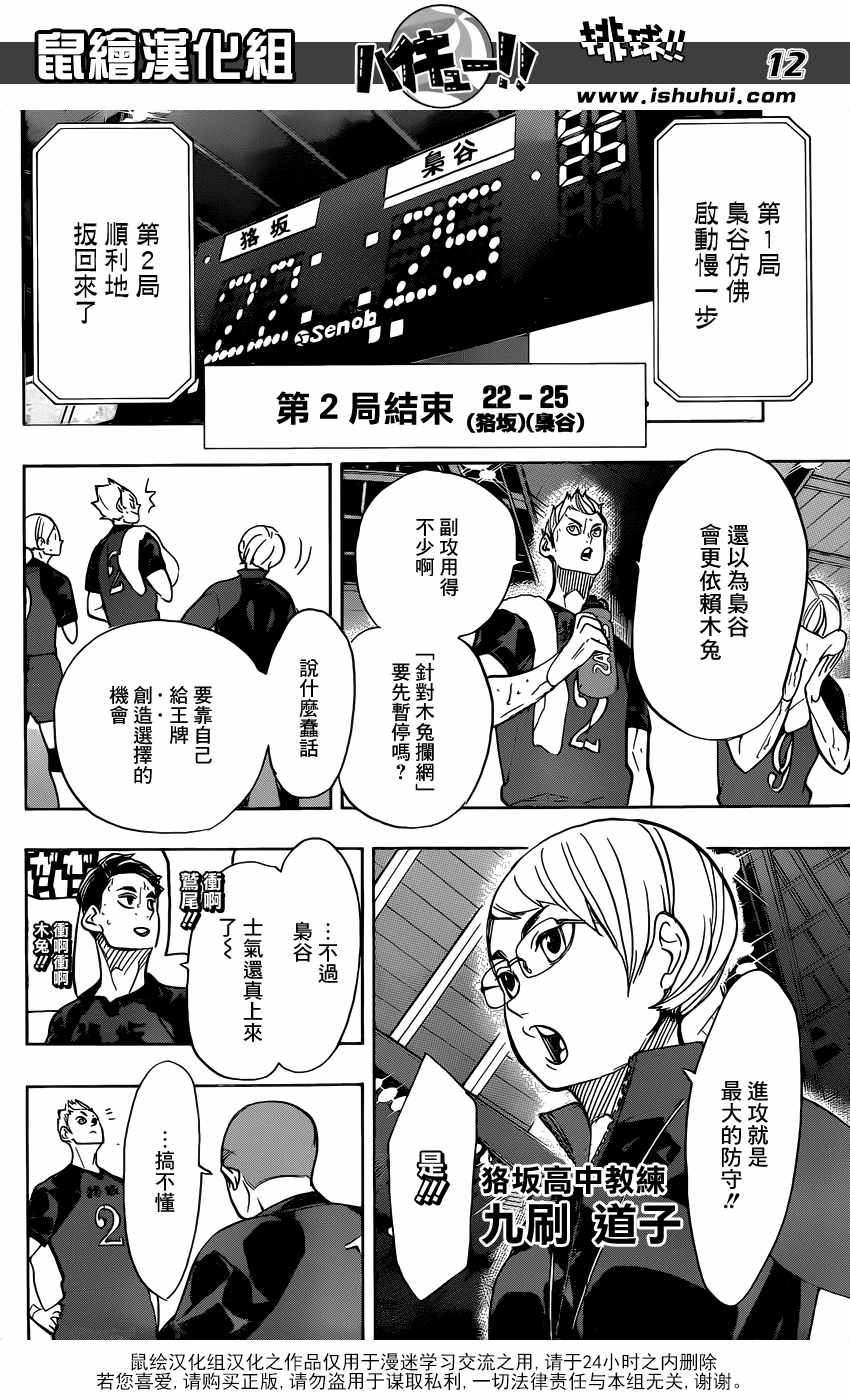 🍝排球少年!! 第334话 第13页