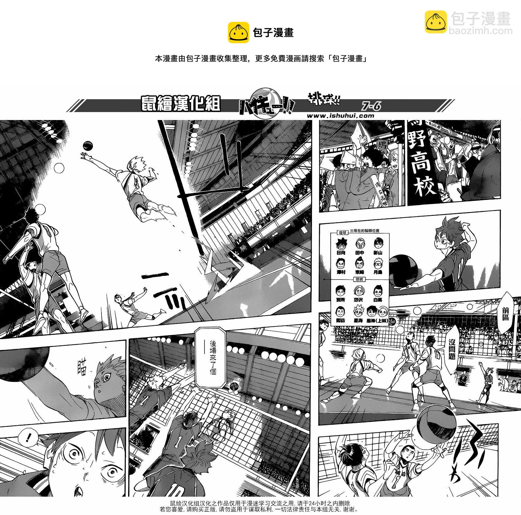 🍝排球少年!! 第344话 第6页