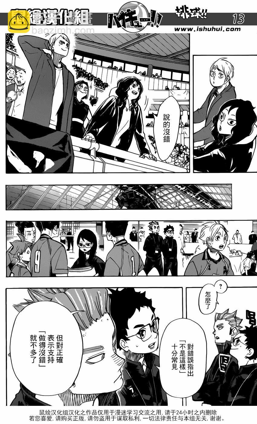 🍝排球少年!! 第346话 第13页