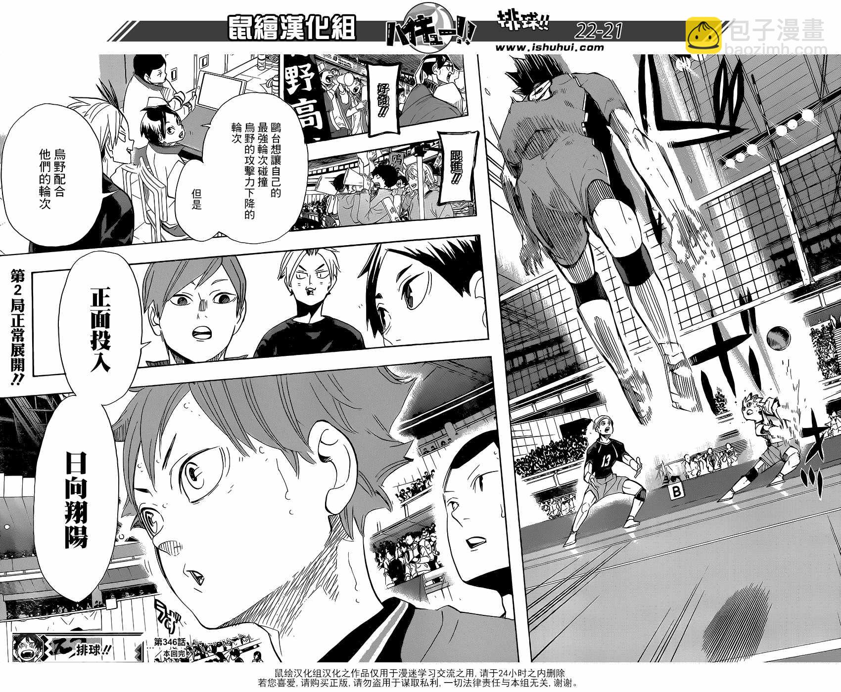 🍝排球少年!! 第346话 第21页