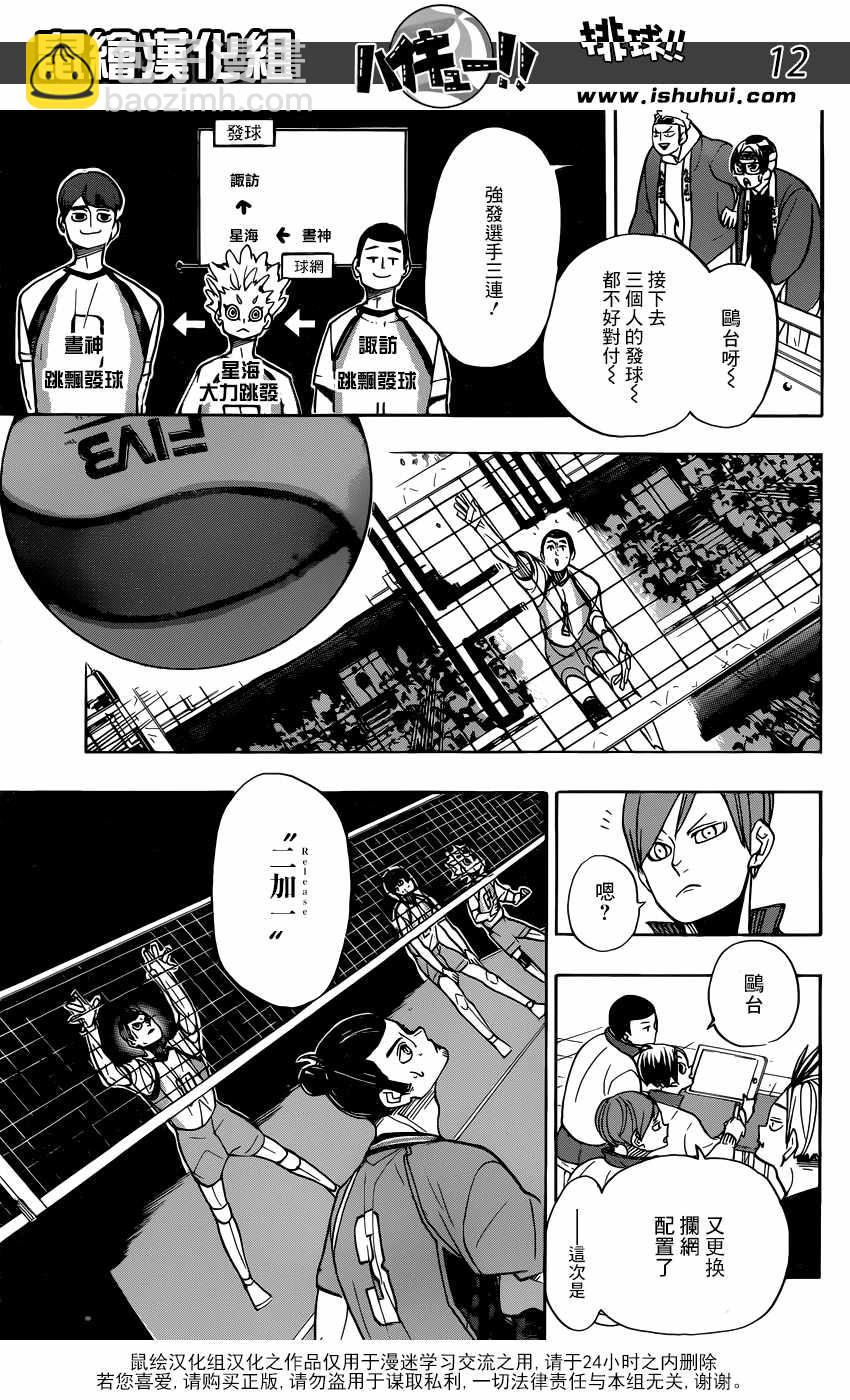 🍝排球少年!! 第348话 第11页