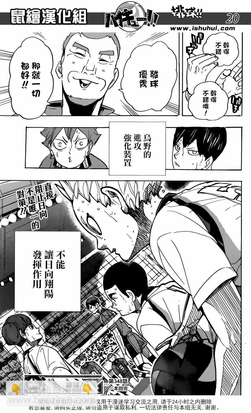 🍝排球少年!! 第348话 第18页