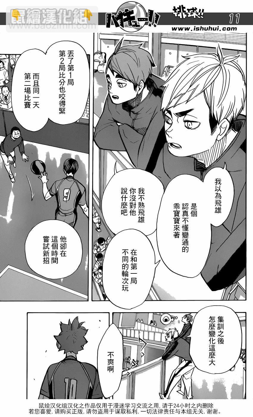 🍝排球少年!! 第350话 第12页