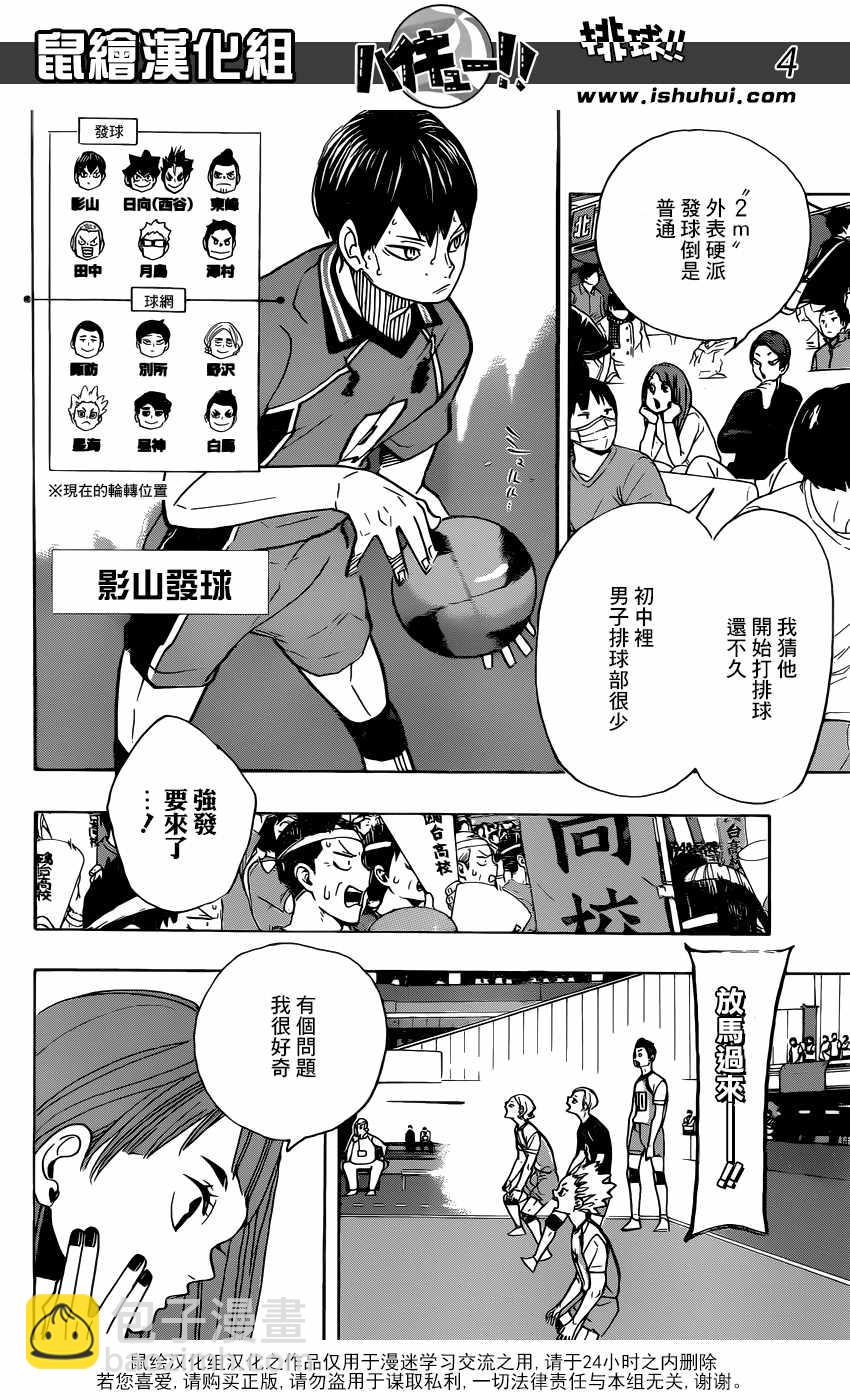 🍝排球少年!! 第350话 第5页