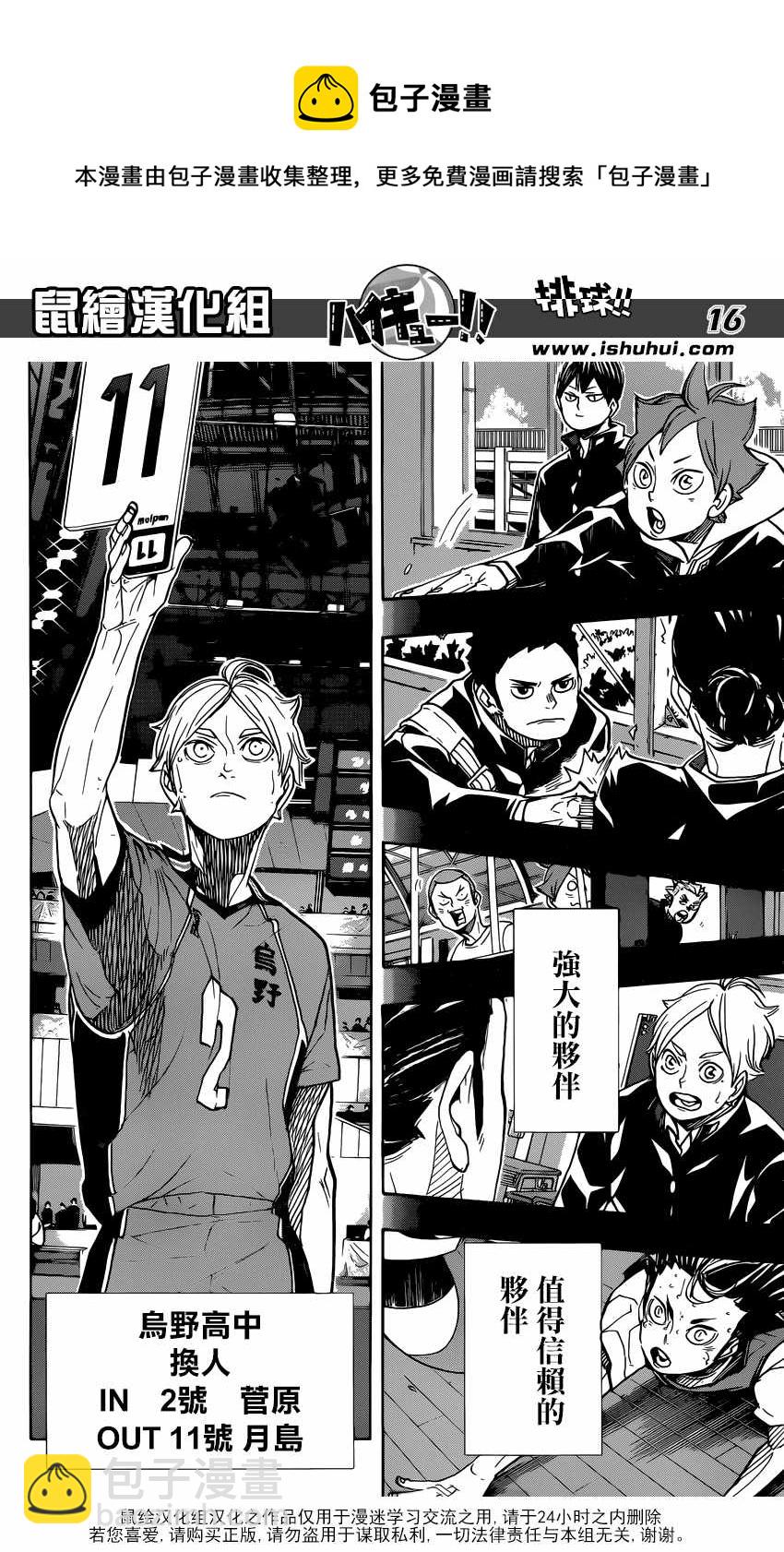 🍝排球少年!! 第352话 第15页