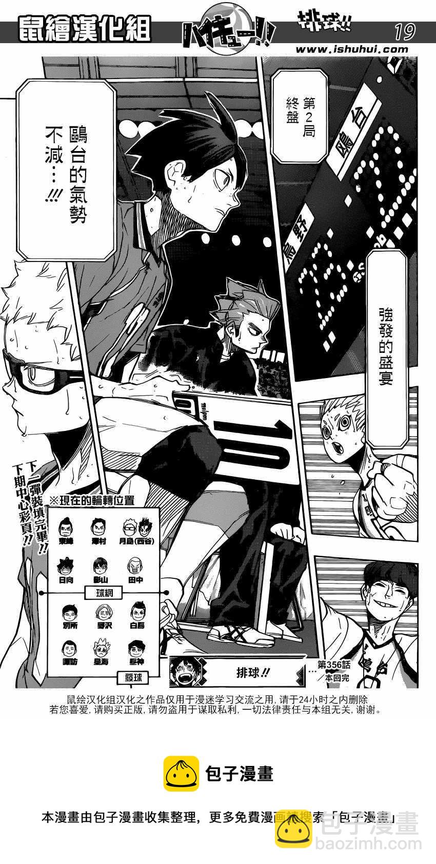 🍝排球少年!! 第356话 第17页
