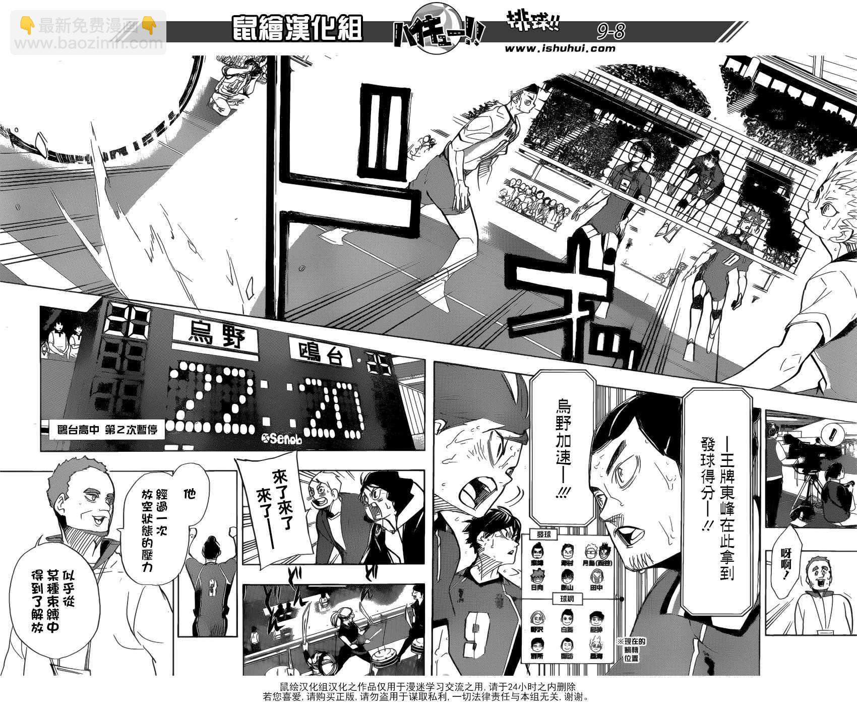 🍝排球少年!! 第356话 第8页