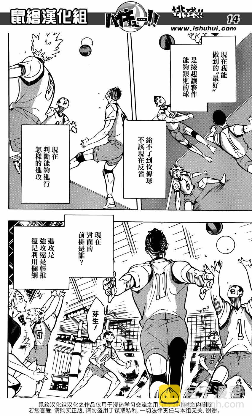🍝排球少年!! 第358话 第14页