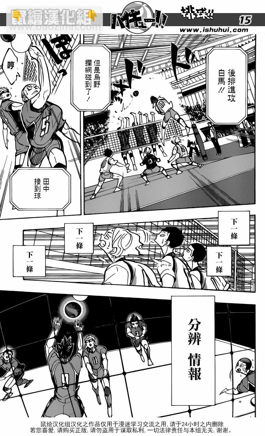 🍝排球少年!! 第358话 第15页