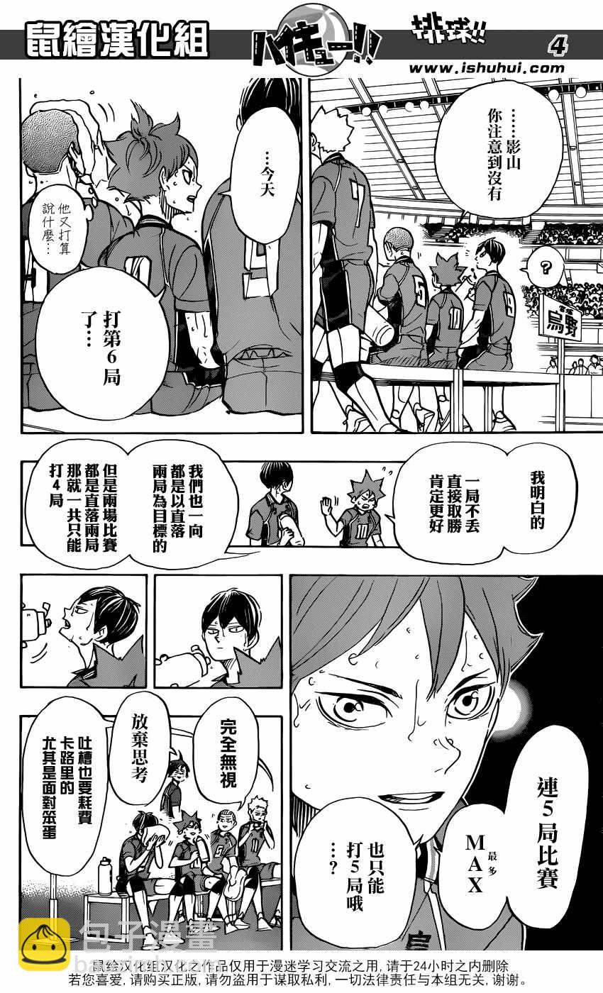 🍝排球少年!! 第358话 第5页