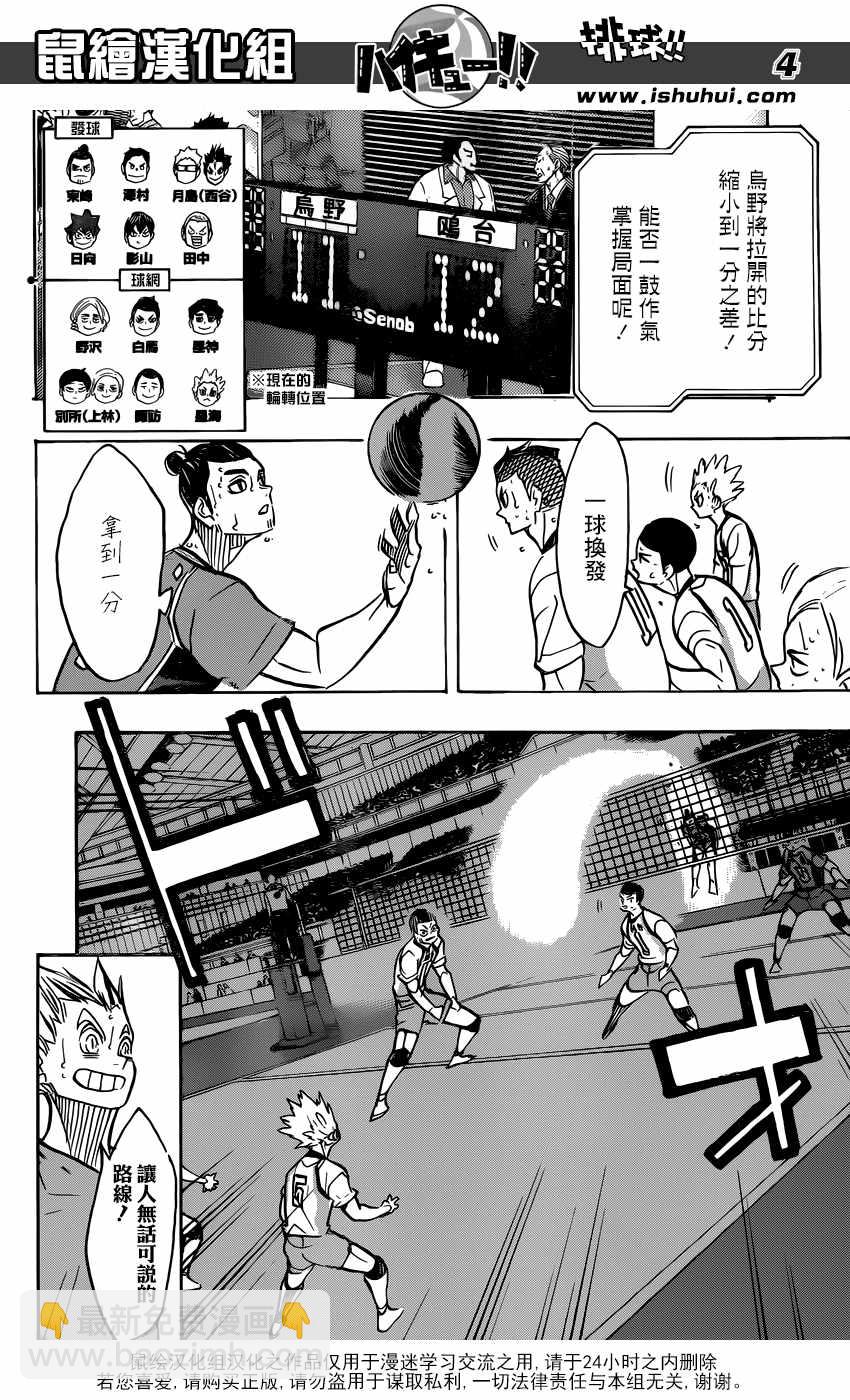 🍝排球少年!! 第362话 第5页