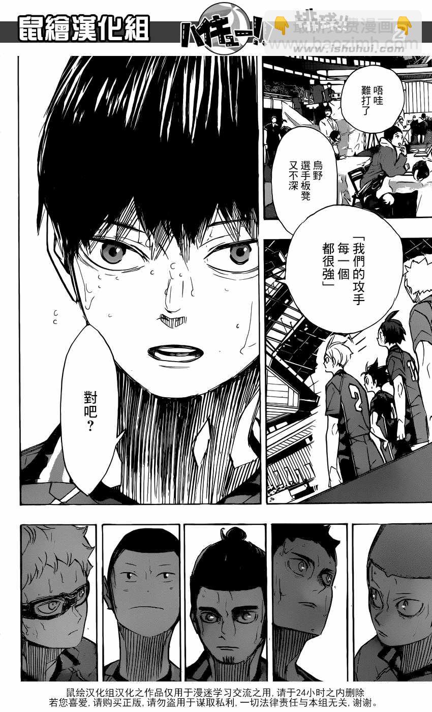 🍝排球少年!! 第366话 第3页