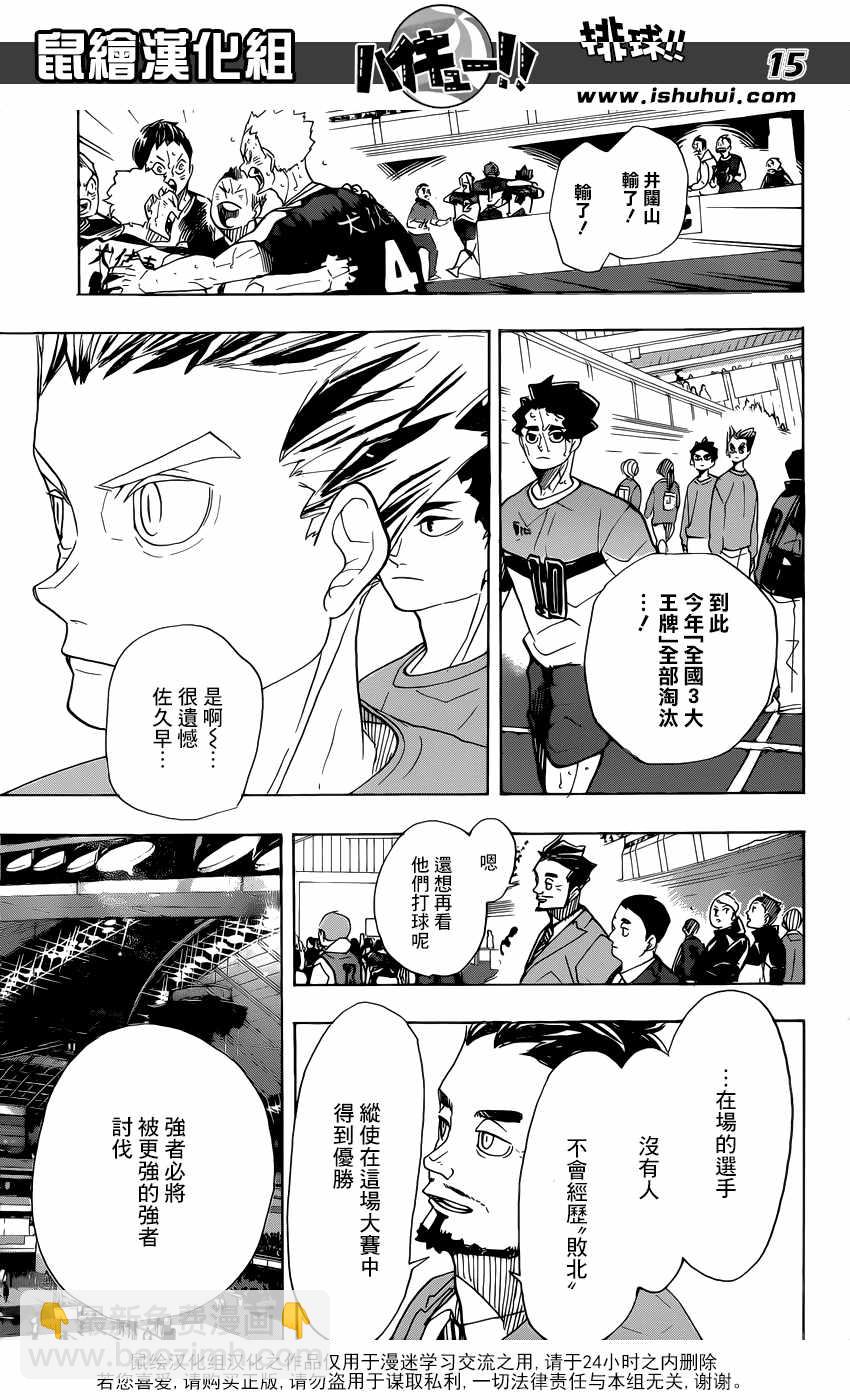 🍝排球少年!! 第368话 第14页
