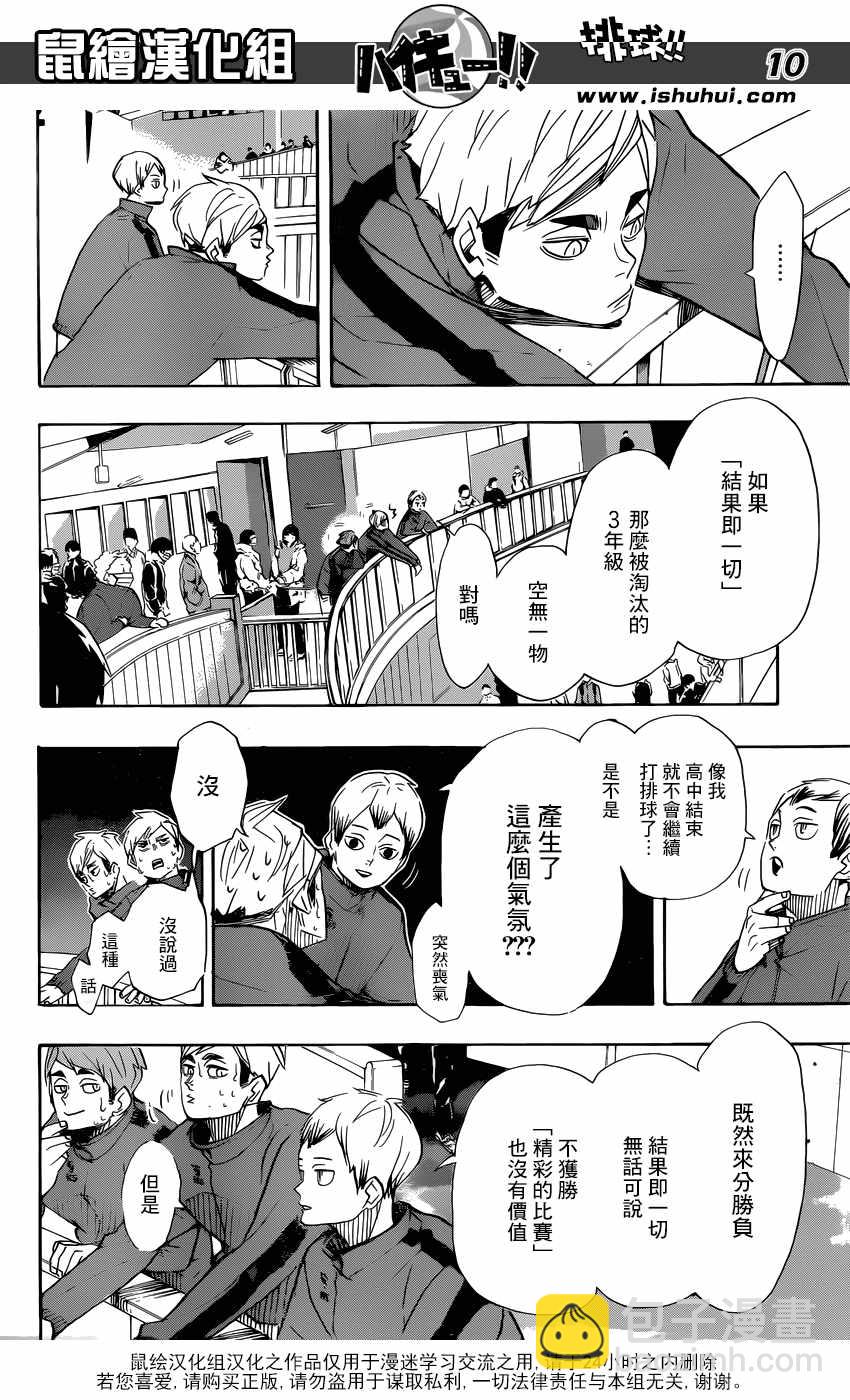 🍝排球少年!! 第368话 第9页