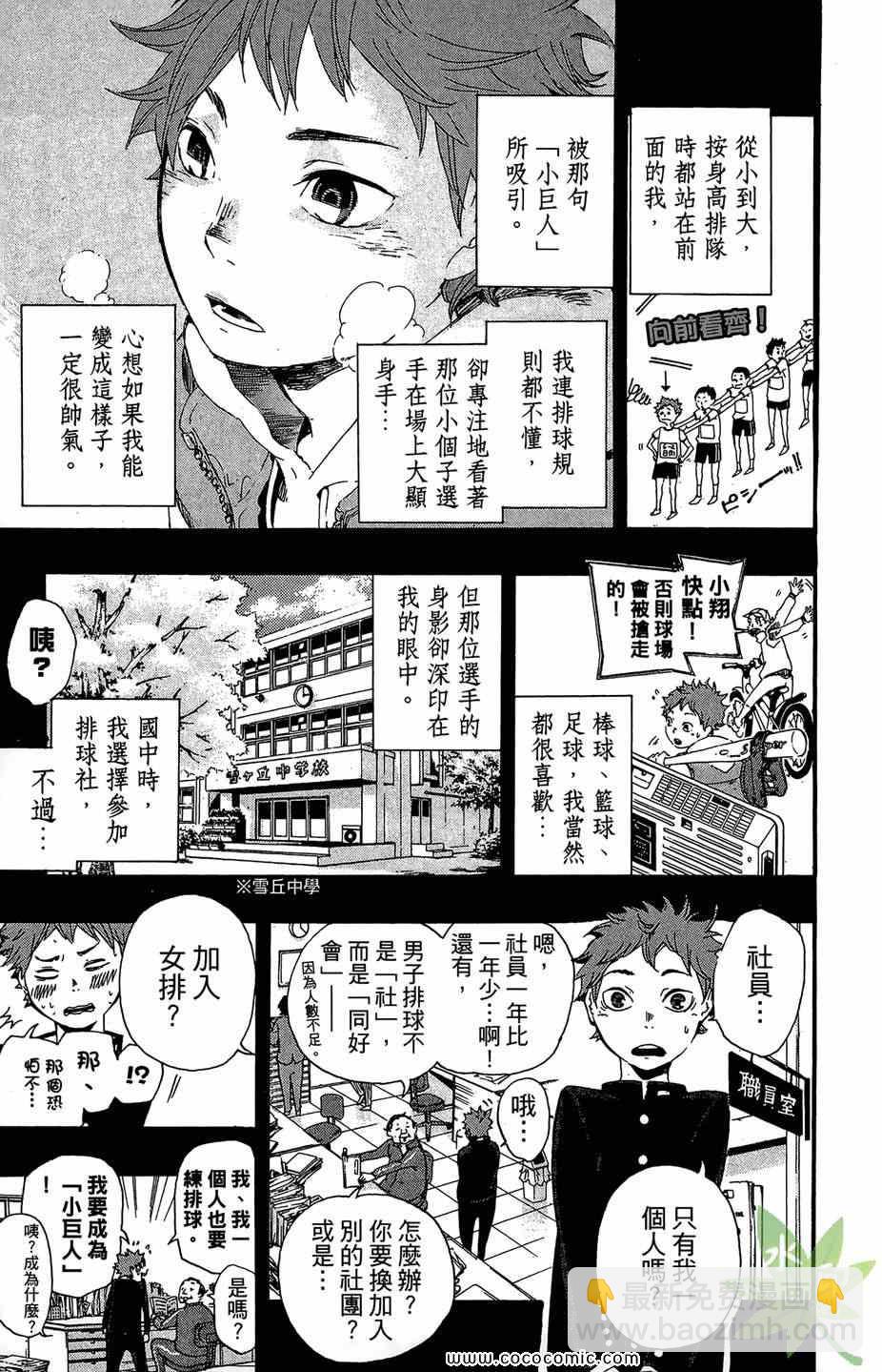 🍝排球少年!! 第1卷 第27页