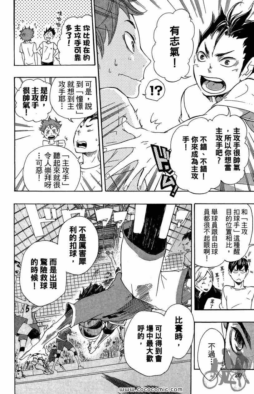 🍝排球少年!! 第3卷 第20页